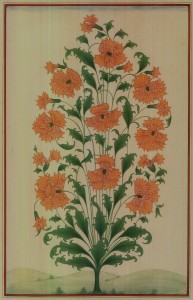 Traditional Flower in Shape of Vase 