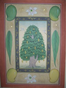 Mango Tree with detail b004     